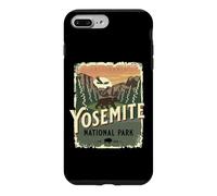 Carcasa para iPhone 7 Plus/8 Plus Parque Nacional Yosemite California USA Vintage Travel Design