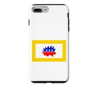 Carcasa para iPhone 7 Plus/8 Plus Partido Libertario Puercoespín Libertad Impuestos Votación