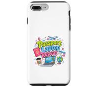 Carcasa para iPhone 7 Plus/8 Plus Pasaporte Laptop Repeat Travel Work Lifestyle Design