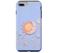 Carcasa para iPhone 7 Plus/8 Plus Pastel Celestial Sun and Zodiac Constellation