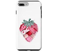 Carcasa para iPhone 7 Plus/8 Plus Patchwork Fresa Country Farmhouse Style