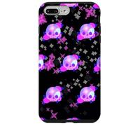 Carcasa para iPhone 7 Plus/8 Plus Patrón de Calavera de Galaxia, Rosas, Pastel, gótico, diseño estético