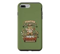 Carcasa para iPhone 7 Plus/8 Plus Pawpaw Saurus Chaos Manager Abuelo Papá Broma Vintage