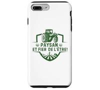Carcasa para iPhone 7 Plus/8 Plus Paysan et Fier de l'être Design Humor Agricole Fermier