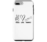 Carcasa para iPhone 7 Plus/8 Plus Paz Amor Trompeta Orgulloso Hombres Mujeres Trompetista