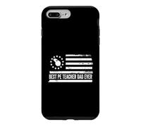 Carcasa para iPhone 7 Plus/8 Plus PE Teacher Phys ED Educación Física US Bandera Americana Retro