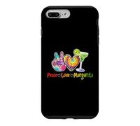 Carcasa para iPhone 7 Plus/8 Plus Peace Love Margarita Happy Cinco de Mayo - Bebida Mexicana