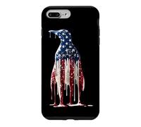 Carcasa para iPhone 7 Plus/8 Plus Penguin American Flag USA Drip Graffiti Amante