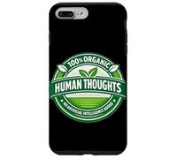 Carcasa para iPhone 7 Plus/8 Plus Pensamientos Humanos 100% orgánicos Anti-AI gráfico añadido