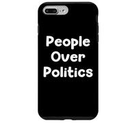 Carcasa para iPhone 7 Plus/8 Plus People Over Politics Human Rights Protest Saying Design