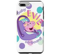 Carcasa para iPhone 7 Plus/8 Plus Peppa Pig Baby Evie On Board