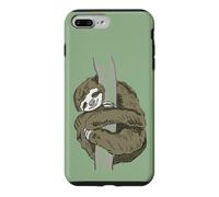 Carcasa para iPhone 7 Plus/8 Plus Perezoso Abrazando Relajado Dormir Adolescente Cansado Perezoso Lento