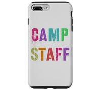 Carcasa para iPhone 7 Plus/8 Plus Personal de Campamento de Verano Campground Anfitrión Equipo Consejero Primo