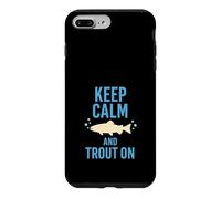 Carcasa para iPhone 7 Plus/8 Plus Pesca a Mosca Aguas del Norte Pesca Río Tranquilo Natural