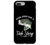 Carcasa para iPhone 7 Plus/8 Plus Pesca Incluso Jesús Tenía Historia De Pescado Divertido Bass Papá Christian