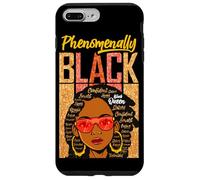 Carcasa para iPhone 7 Plus/8 Plus Phenomenally Black Girl Magic Melanin Love Mujeres Niñas Mamá