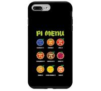 Carcasa para iPhone 7 Plus/8 Plus Pi Menu 3.14 Pi Símbolo Matemáticas Maestro Pie Menú Pi Día