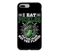 Carcasa para iPhone 7 Plus/8 Plus Pickle Lover Pepino Gimnasio Encurtidos Vegetales Fitness Vegano