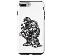 Carcasa para iPhone 7 Plus/8 Plus Pie Grande Saxofón Boceto Sasquatch