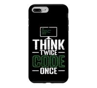 Carcasa para iPhone 7 Plus/8 Plus Piensa Dos Veces código una Vez