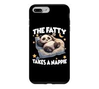 Carcasa para iPhone 7 Plus/8 Plus Pijama de Panda el Panda Gordo Toma una Siesta por la mañana