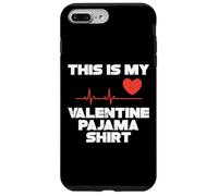 Carcasa para iPhone 7 Plus/8 Plus Pijama This Is My Valentine para el día de San Valentín, Hombres, Mujeres y niños