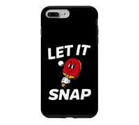 Carcasa para iPhone 7 Plus/8 Plus Ping Pong Table Tennis Let It Snap Retro Paddle