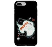 Carcasa para iPhone 7 Plus/8 Plus Pingüinos Ballena Antártida Polo Sur Atlántico Buque