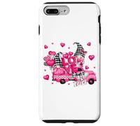 Carcasa para iPhone 7 Plus/8 Plus Pink Valentines GNOME Truck For Women Men Girls Cute Love