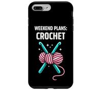 Carcasa para iPhone 7 Plus/8 Plus Planes de Fin de Semana Crochet Funny Crochet Lover