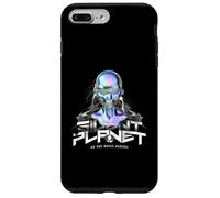 Carcasa para iPhone 7 Plus/8 Plus Planeta silencioso de Ciencia ficción contra el Que Nadie se Mueve