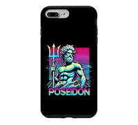 Carcasa para iPhone 7 Plus/8 Plus Poseidón Mitología Griega Antigua Grecia Estilo Vaporwave