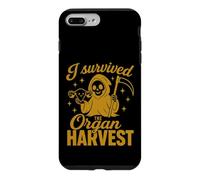 Carcasa para iPhone 7 Plus/8 Plus Post Hysterectomy Grim Reaper I Survived The Organ Harvest