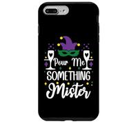 Carcasa para iPhone 7 Plus/8 Plus Pour Me Something Mister Mardi Gras Party Funny Drinking
