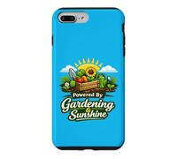 Carcasa para iPhone 7 Plus/8 Plus Powered by Gardening and Sunshine Funny