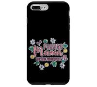 Carcasa para iPhone 7 Plus/8 Plus Praying Mama Raising Warriors Faith Maternidad Madre -