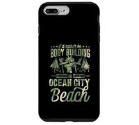 Carcasa para iPhone 7 Plus/8 Plus Prefiero ser Culturismo en Ocean City Beach