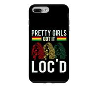 Carcasa para iPhone 7 Plus/8 Plus Pretty Girls Got It Loc'd Hair Afro Lover Melanina Dreadlock