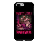 Carcasa para iPhone 7 Plus/8 Plus Pretty Little Nightmare Humor Oscuro Pulp Horror Mujeres Adultas