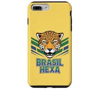 Carcasa para iPhone 7 Plus/8 Plus Pride Brasil Selecao Home Cheer Country Flag Spirit Game Day