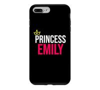 Carcasa para iPhone 7 Plus/8 Plus Princesa Emily Niñas Mujeres Rosa Blanco Negro Diseño
