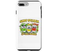 Carcasa para iPhone 7 Plus/8 Plus Problema del hoyo 19, Fairway to Bar Carrito de Golf Beer Crew Back 9