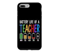 Carcasa para iPhone 7 Plus/8 Plus Profesor Vida de la Batería Semana Escolar Divertido Educador