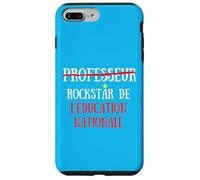 Carcasa para iPhone 7 Plus/8 Plus Professeur Non Mais Rock Star de L'Education Nationale Drôle