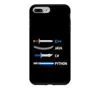 Carcasa para iPhone 7 Plus/8 Plus Programador Arma Diciendo Plus Plus Java Sharp Python