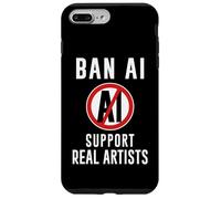 Carcasa para iPhone 7 Plus/8 Plus Prohibir el Contenido de IA contra el Arte Anti AI Artificial Inteligente
