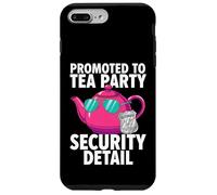 Carcasa para iPhone 7 Plus/8 Plus Promoted To Tea Party Security Detail Funny Dad