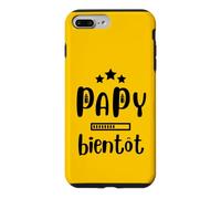 Carcasa para iPhone 7 Plus/8 Plus Pronto Abuelo Biberones Futuro Mariposa Anuncio Embarazo Embarazada