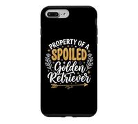 Carcasa para iPhone 7 Plus/8 Plus Property of A Spoiled Golden Retriever