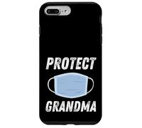 Carcasa para iPhone 7 Plus/8 Plus Protect Grandma Face Mask Social Distancing + Hygiene Masks